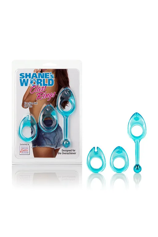 Набор из трех эрекционных колец Class Rings