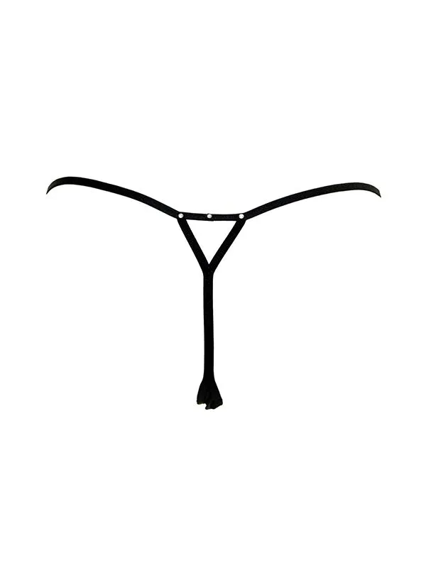 Эротическое стринги со стразами saba в России