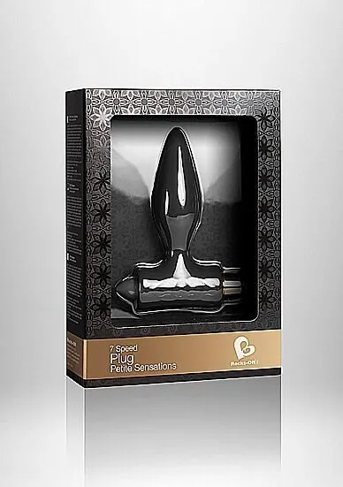 анальная пробка с вибрацией petite sensations , черная в России
