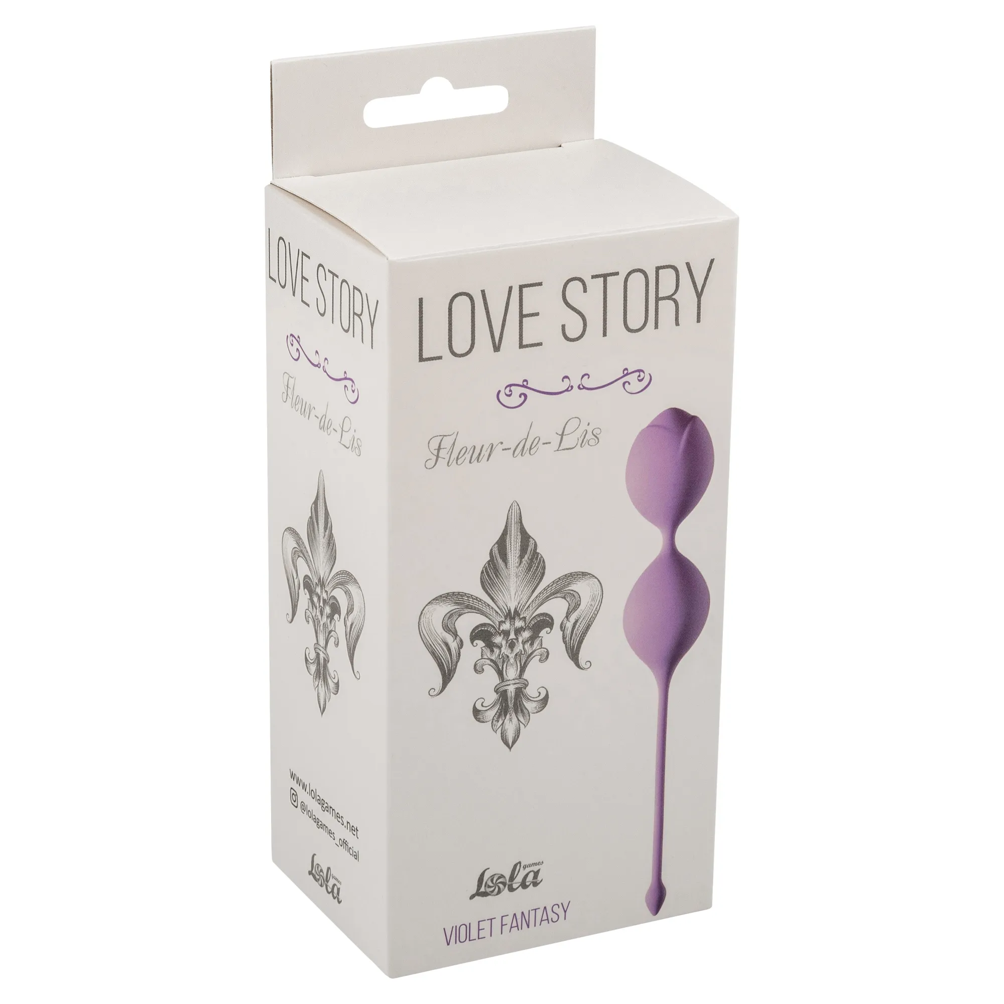 вагинальные шарики love story fleur-de-lis violet fantasy 3006-05lola в России