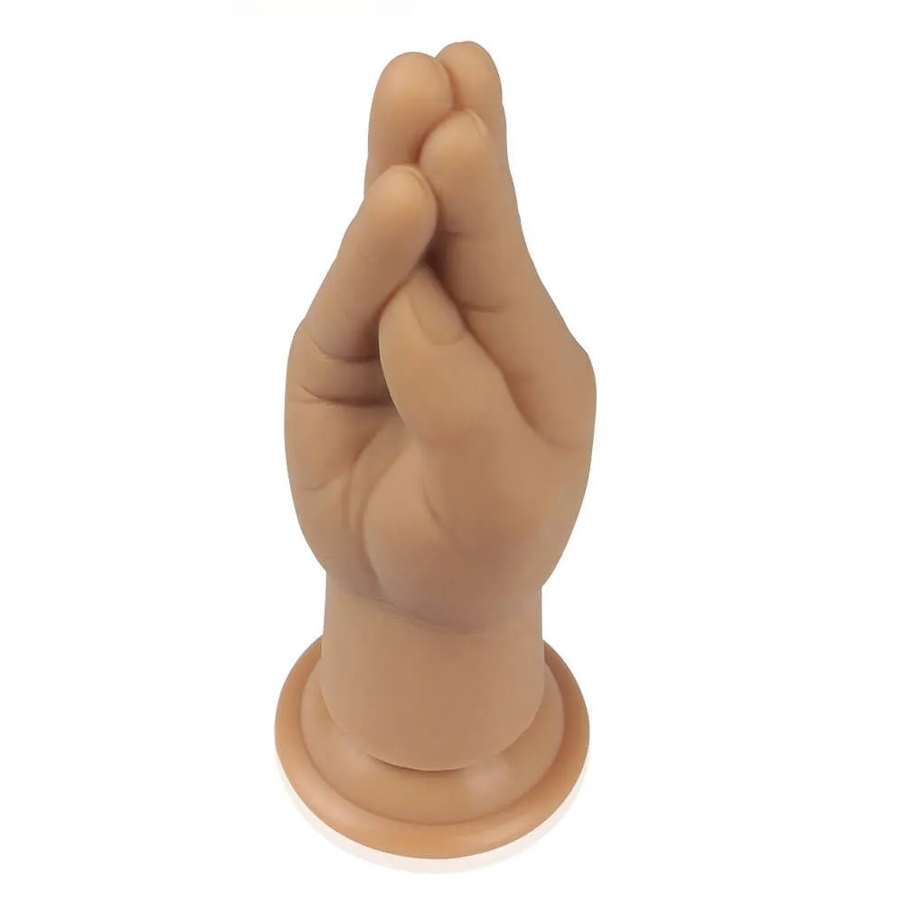 рука для фистинга lovetoy lovetoy silicone nature hand, телесная в России