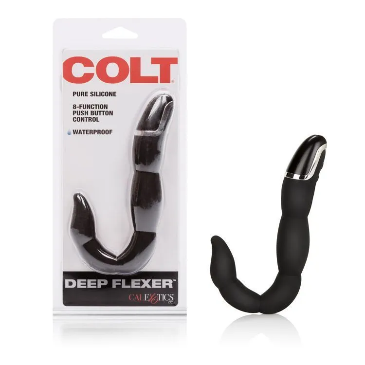 стимулятор простаты california exotic novelties colt deep flexer, черный в России