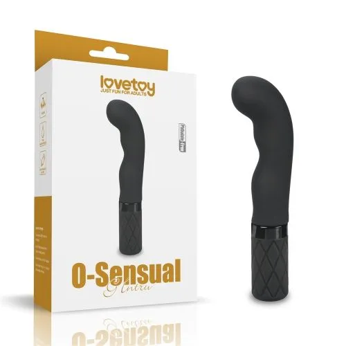 вибростимулятор для точки g lovetoy o-sensual range, чёрный в России