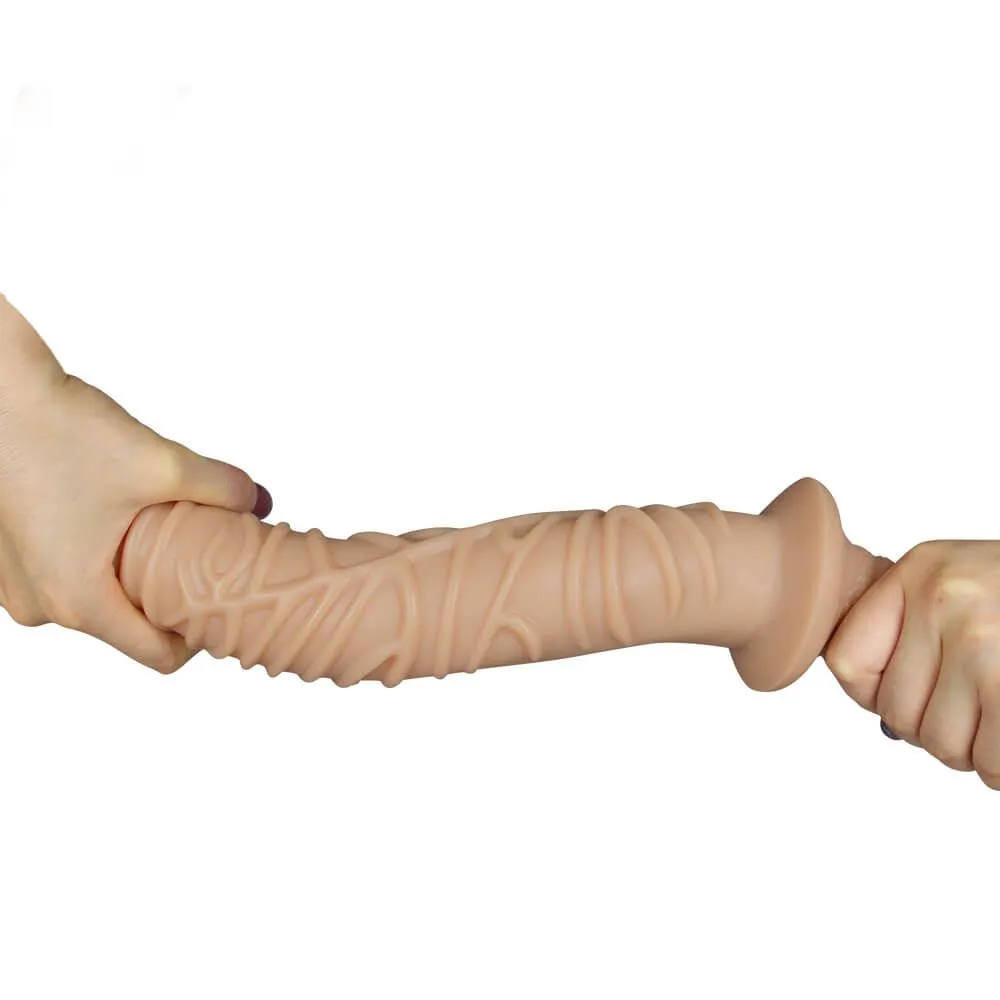 фаллоимитатор двойной lovetoy дамоклов меч, телесный в России