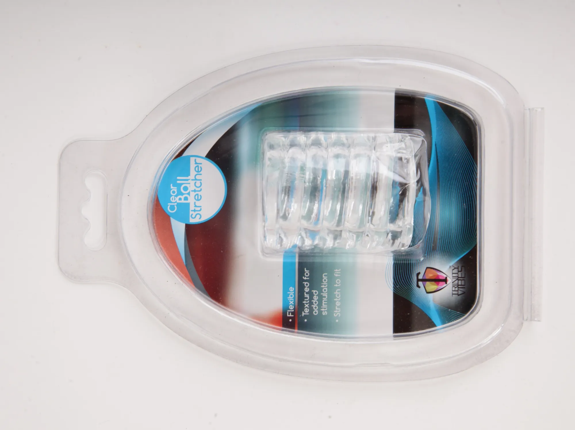 Прозрачная насадка для мошонки 47215-MM