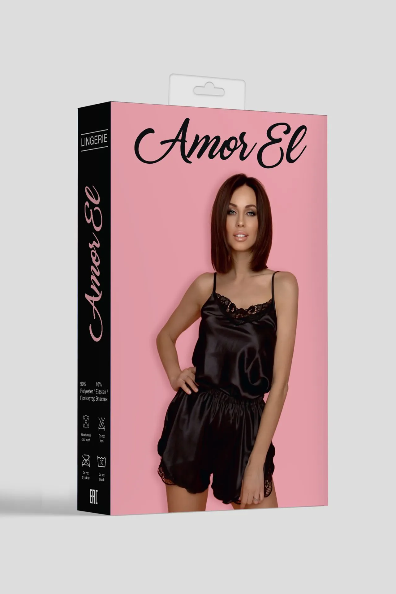 Эротическое атласный комплект для сна l/xl в России