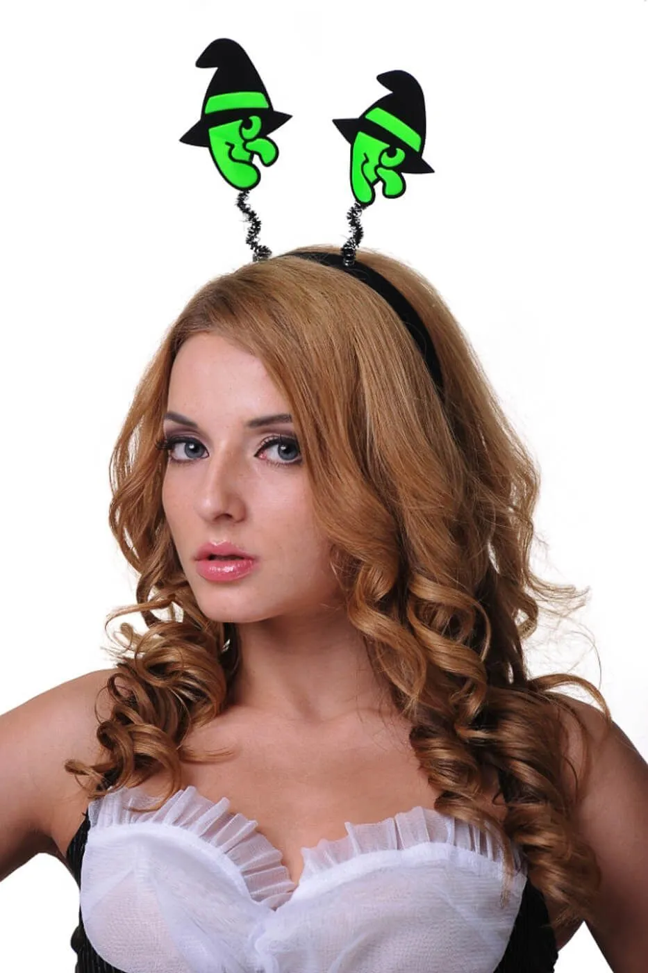 Ободок Le Frivole Антенки Ведьмы, зеленые
