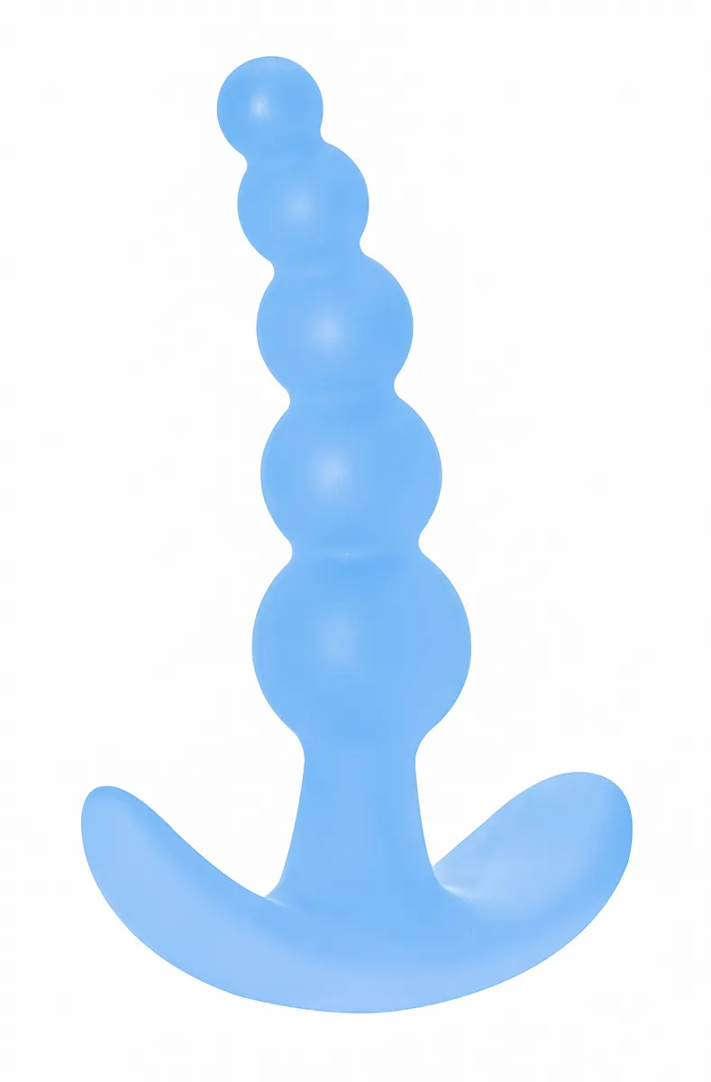 анальная пробка bubbles anal plug blue 5001-02lola в России