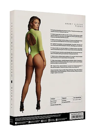 Эротическое боди с рукавами 3/4 - o/s в России