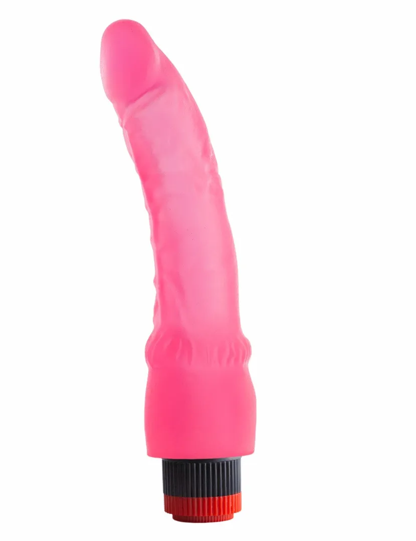 вибратор гелевый розовый 220300ru в России