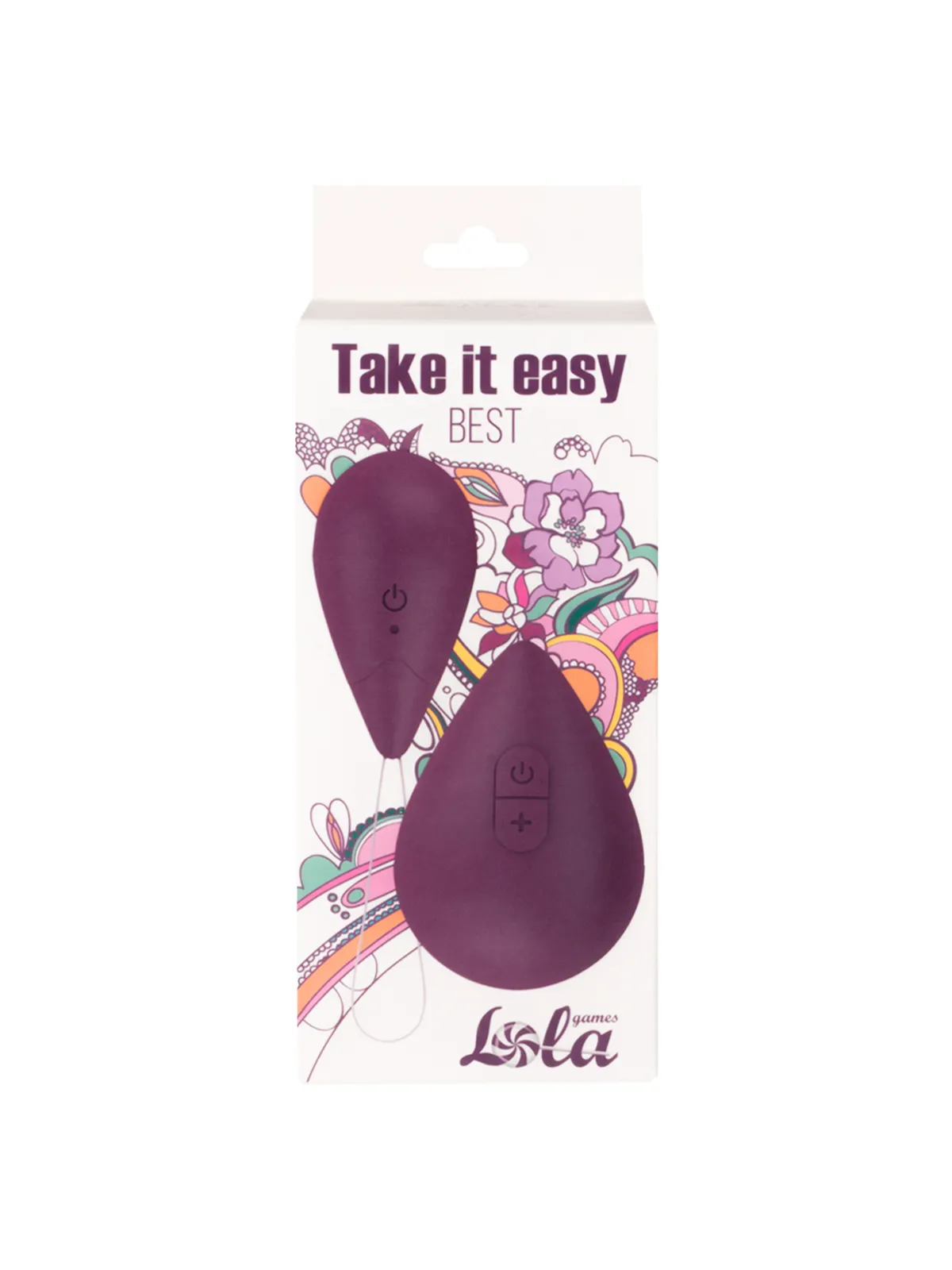 виброяйцо с пультом управления take it easy best purple 9021-03lola в России