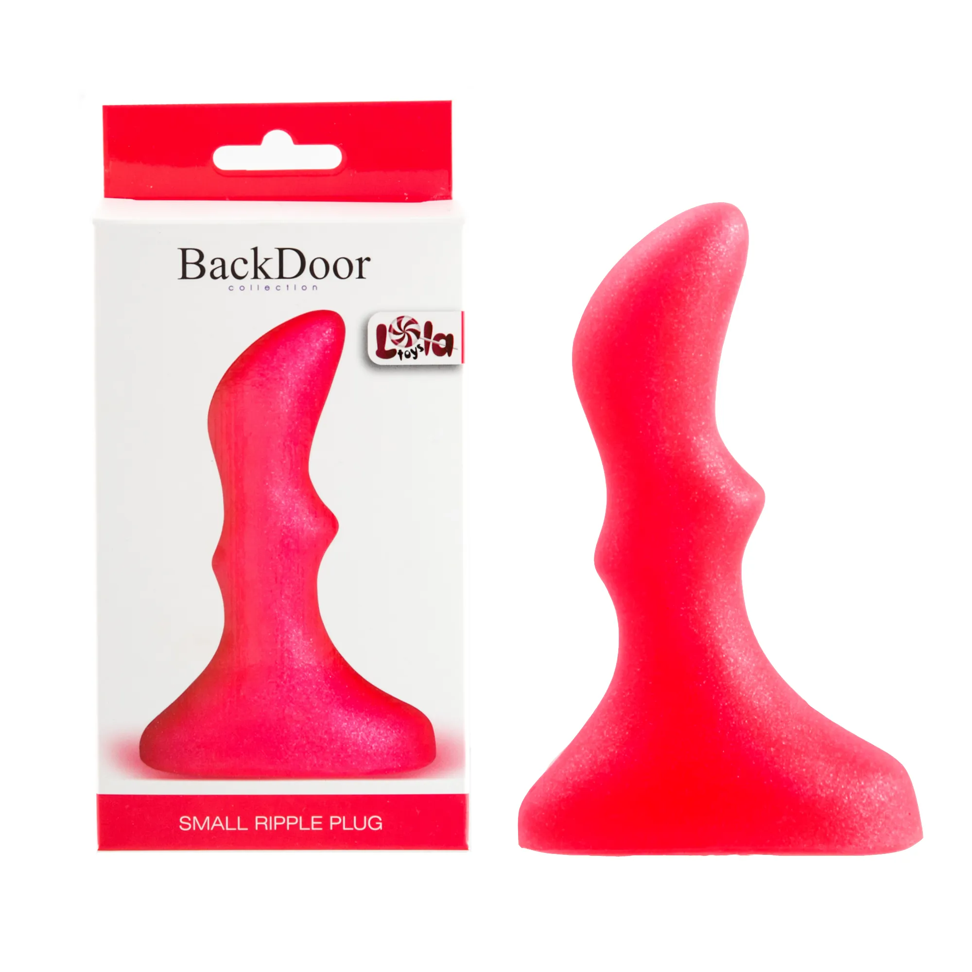 анальный стимулятор small ripple plug pink 510184lola в России