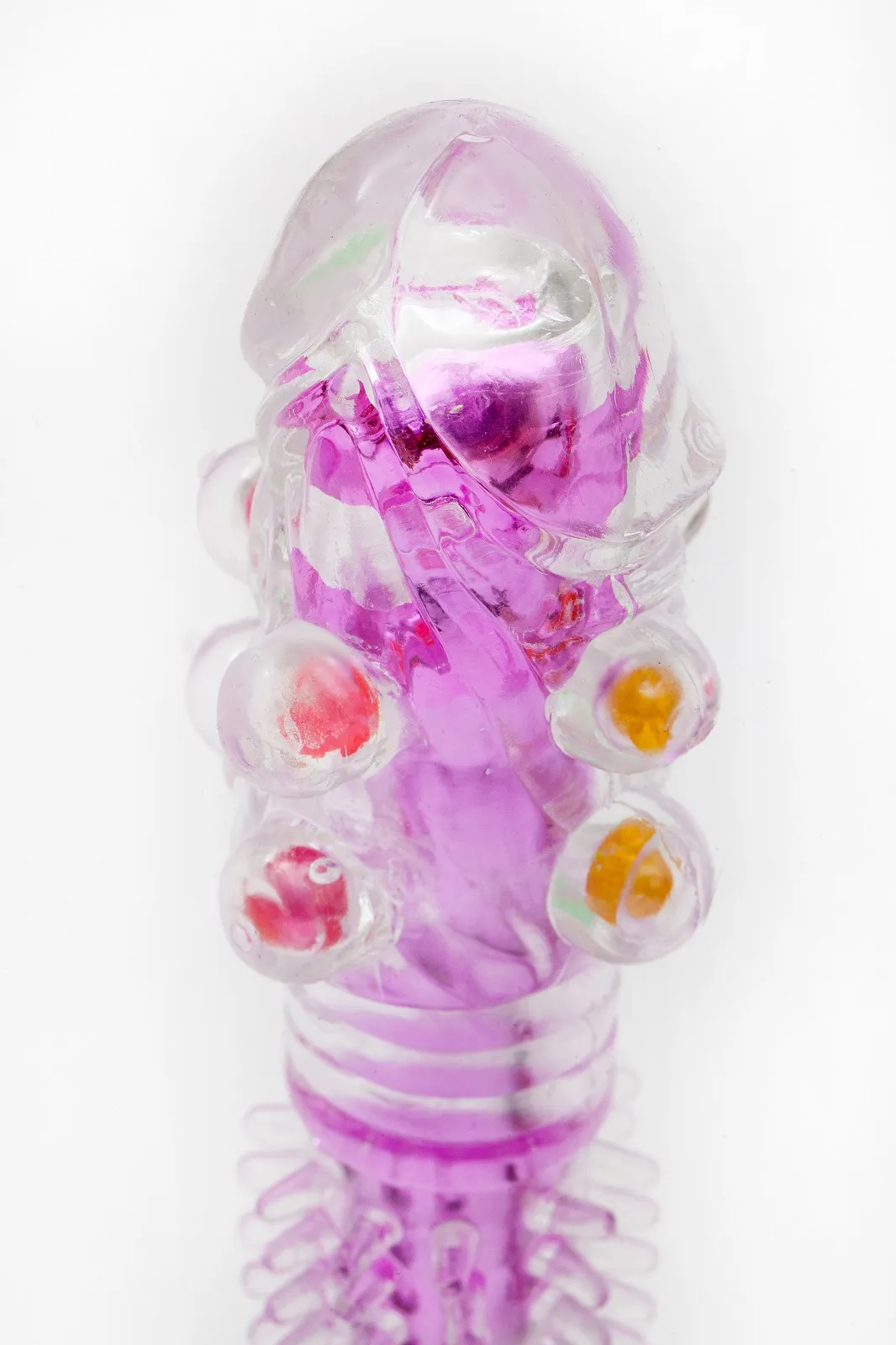 вибратор 16,5х 3,5 см с дополнительными пупырышками, розовый 47545-mm в России