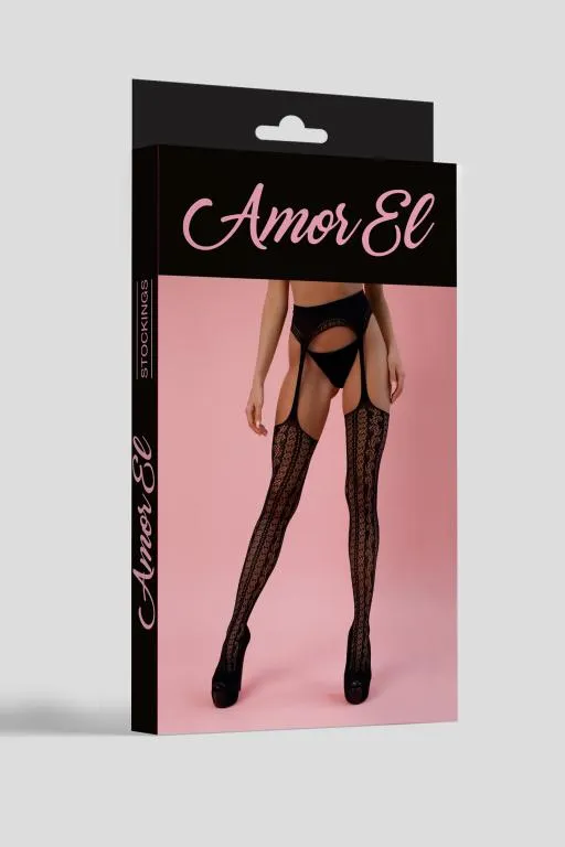 Эротическое чулки с поясом paula (s/l) в России