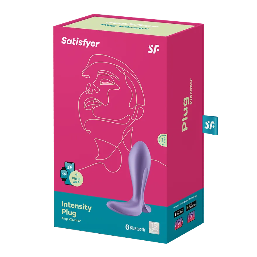 Анальная Пробка с Вибрацией Intensity Plug Purple 003337SA