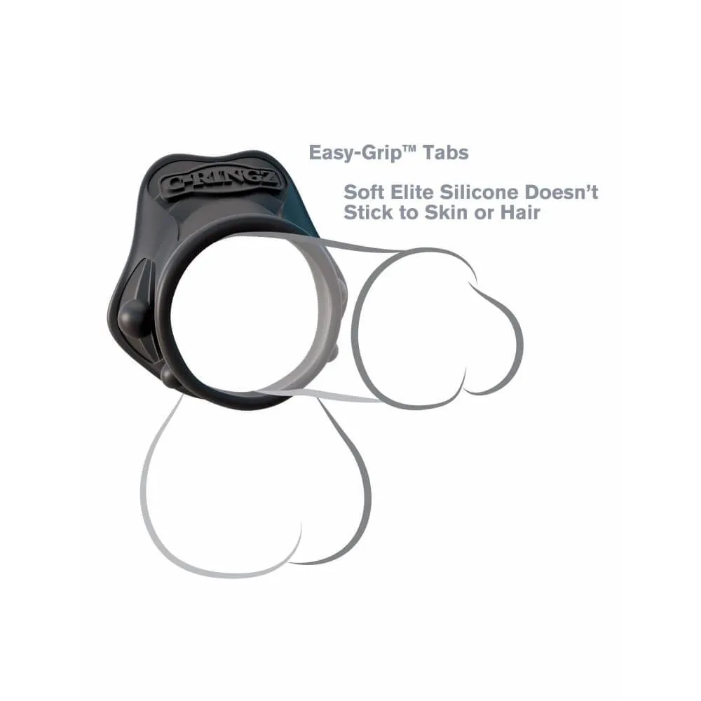 кольцо на член pipedream rock hard ring, черное в России