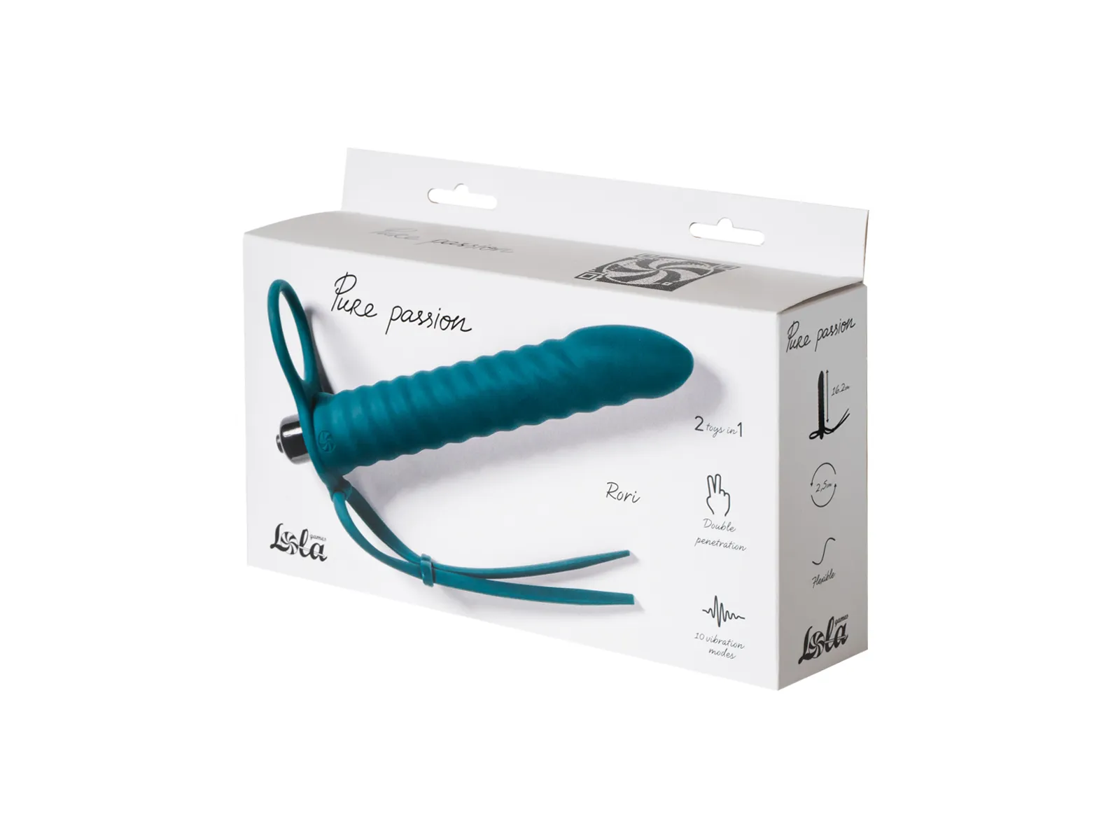 вибронасадка для двойного проникновения pure passion rori green 1205-03lola в России