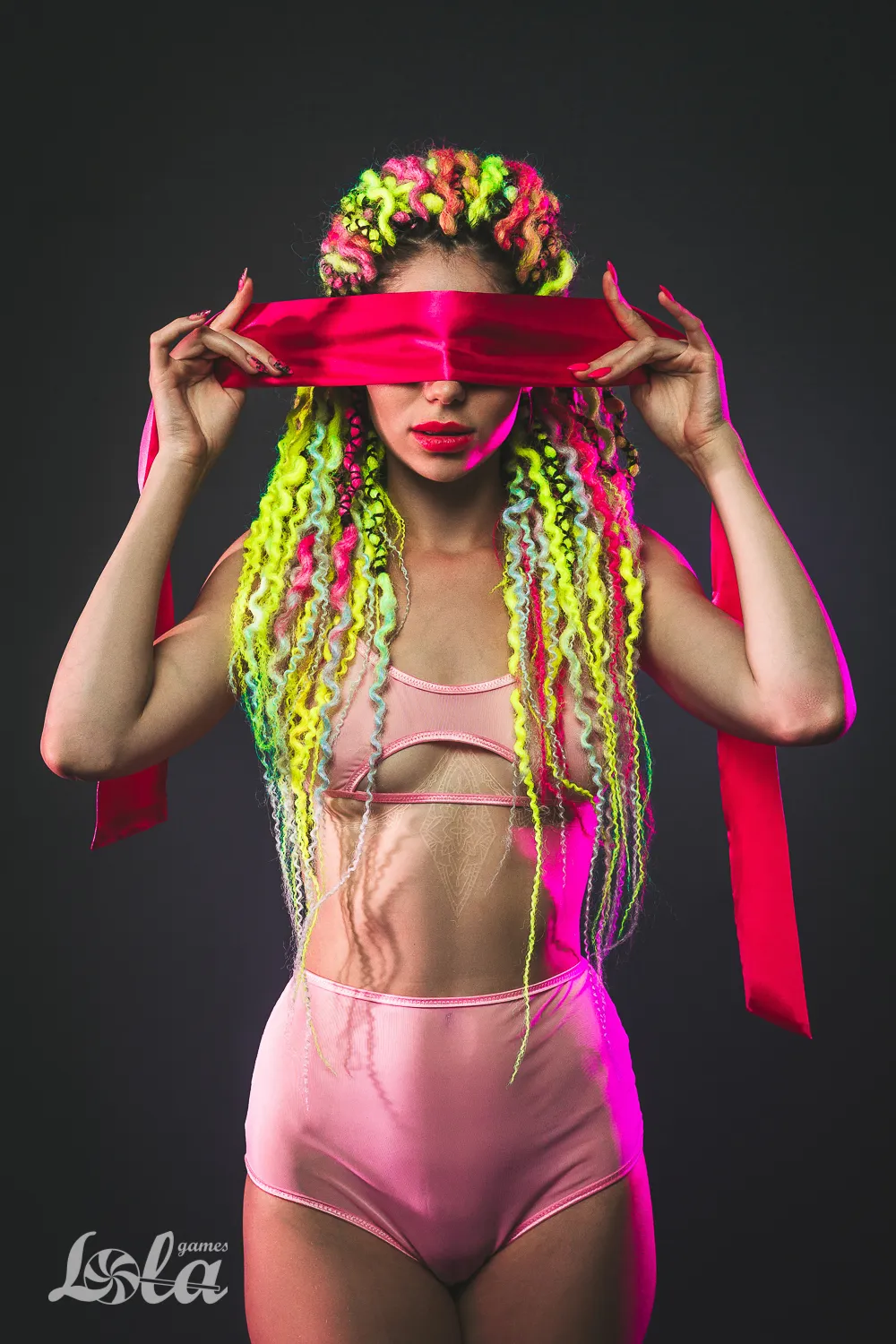 лента party hard wink pink 1142-02lola в России