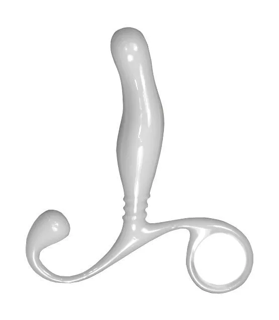 Стимулятор простаты Lovetoy Pleasure Tool, белый