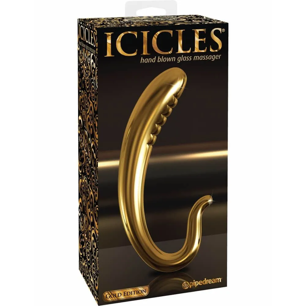 фаллоимитатор pipedream icicles gold edition g03, стеклянный в России
