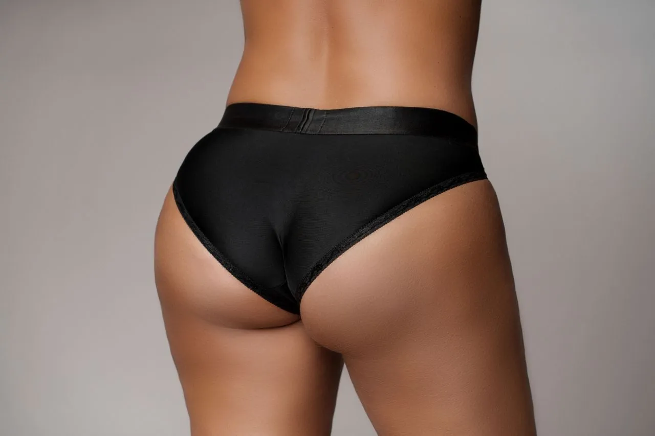 трусики для страпона с вибропулей - xl/xxl в России