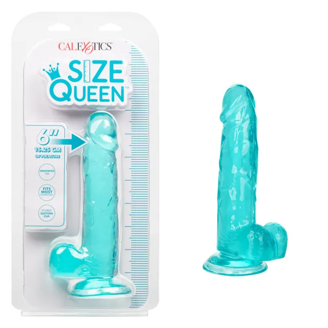 Фалоимитатор SIZE QUEEN 6"/15.25 CM - BLUE