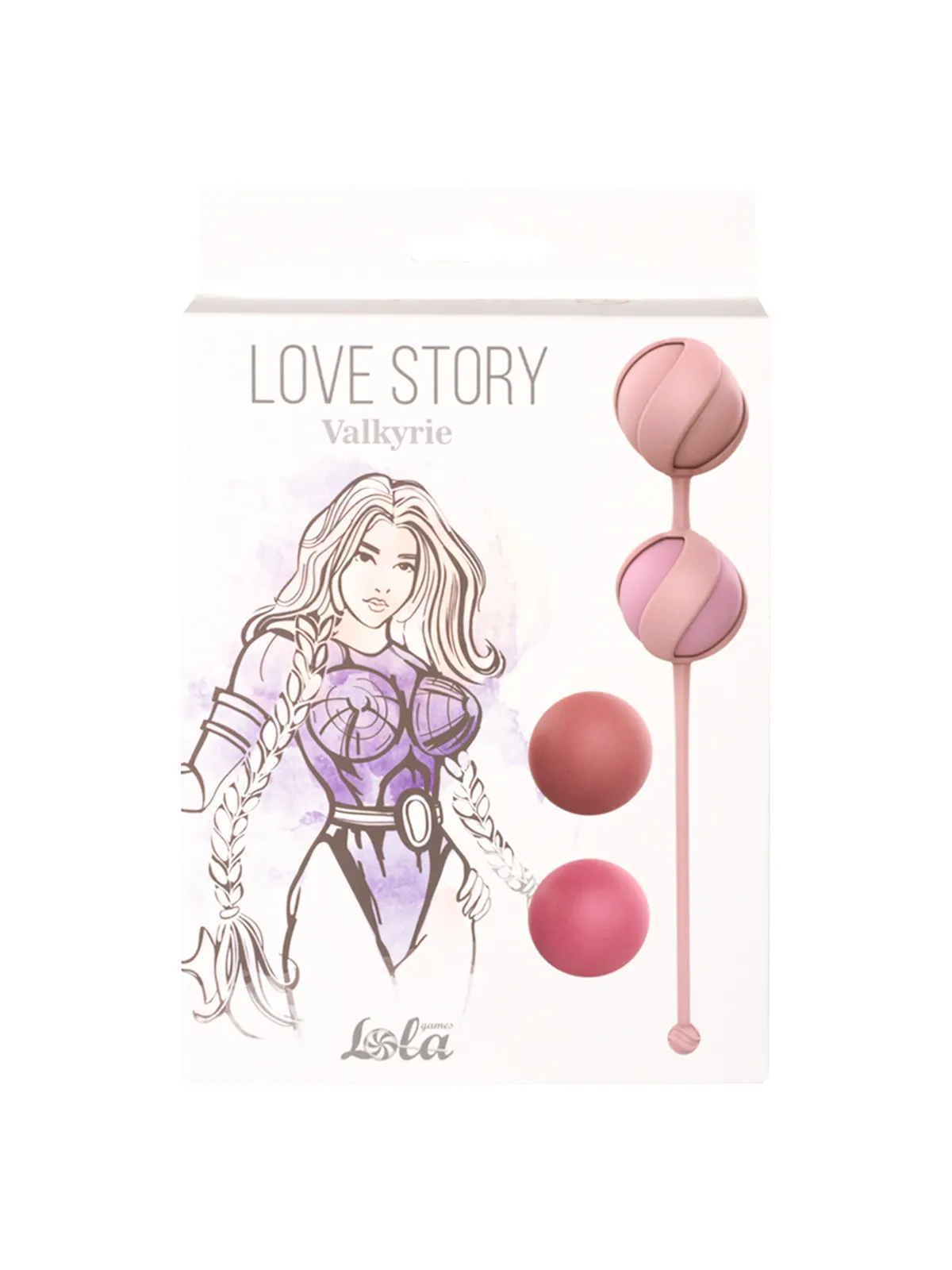 набор сменных вагинальных шариков love story valkyrie pink 3013-01lola в России