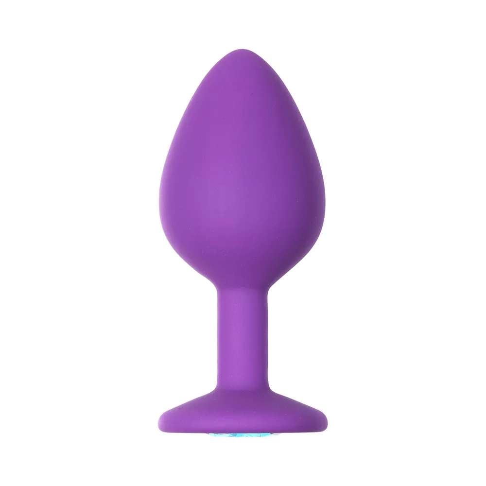 анальная пробка emotions cutie medium purple light blue crystal 4012-05lola в России