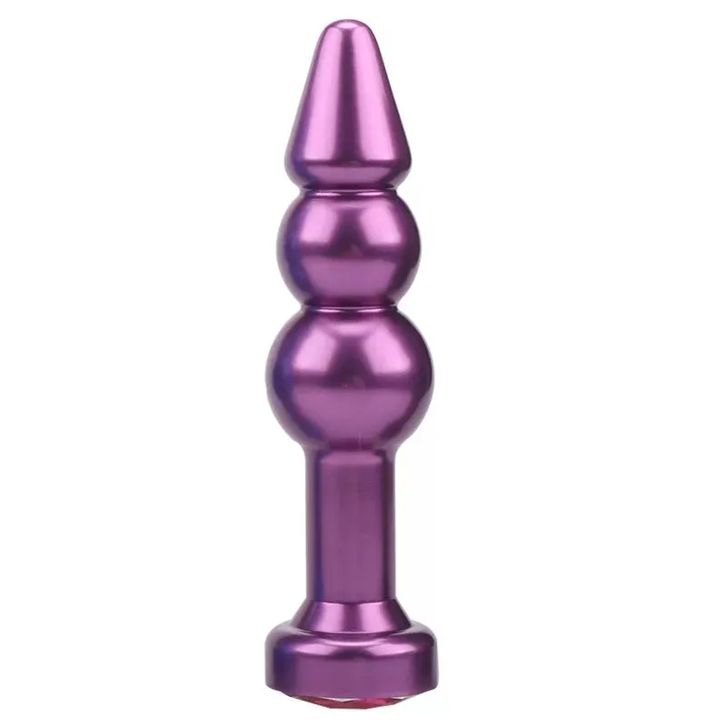 пробка металл фигурная елочка фиолетовая с красным стразом 11,2х2,9см 47433-2mm в России