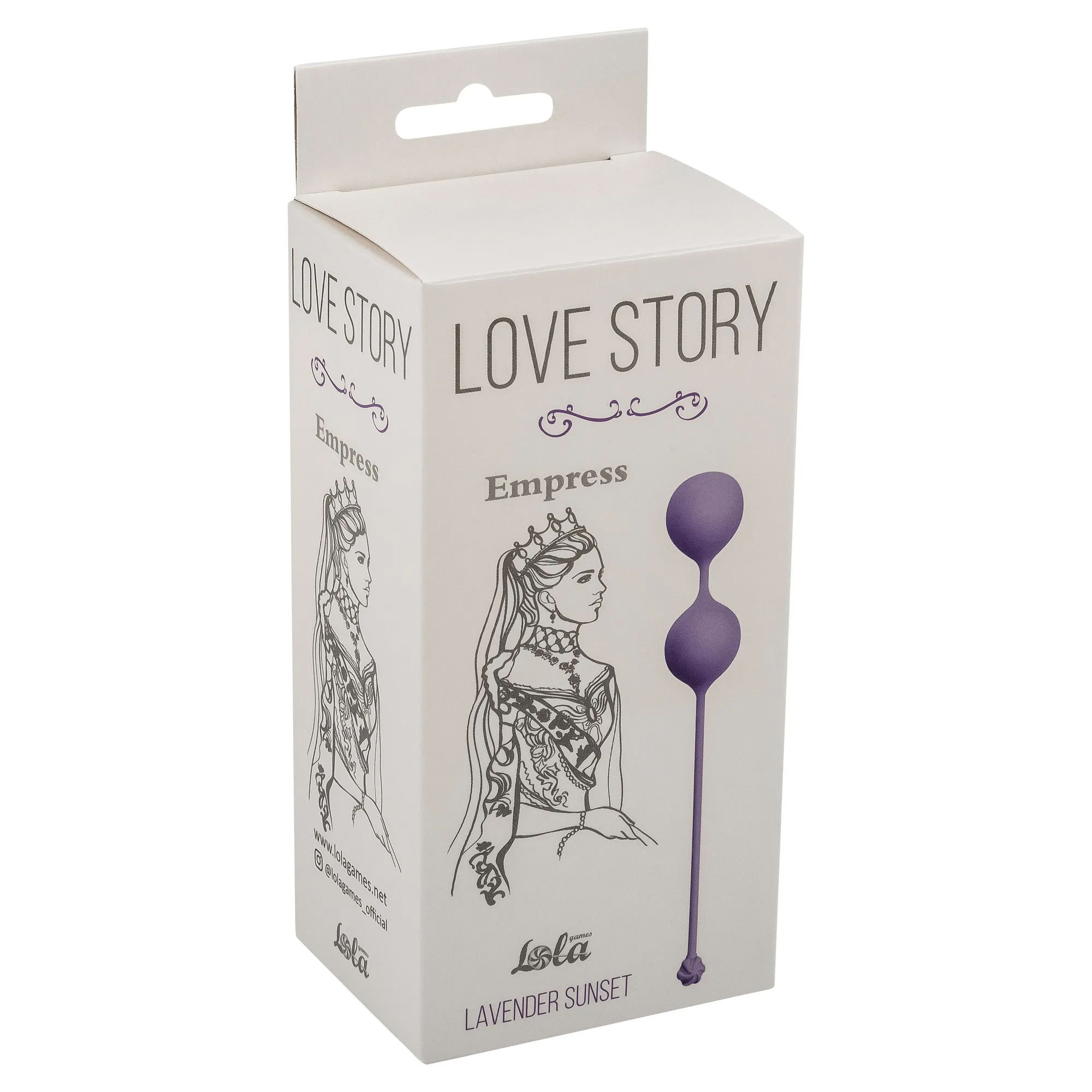 вагинальные шарики love story empress lavender sunset 3008-01lola в России