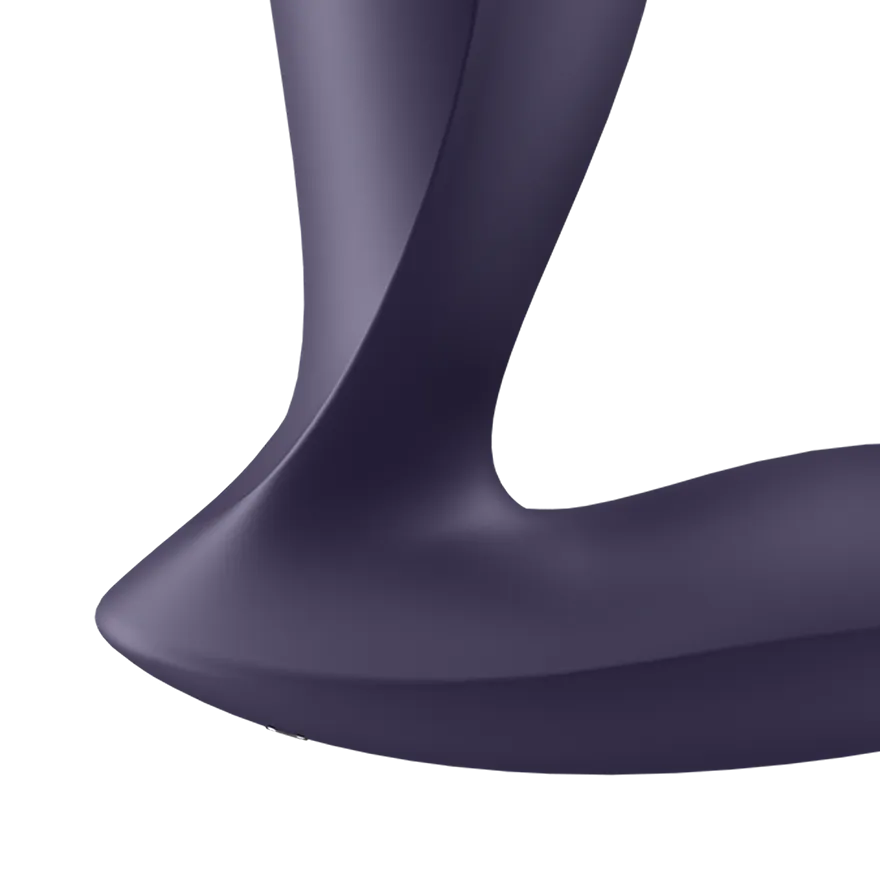 анальная пробка с вибрацией power plug violet 003306sa в России