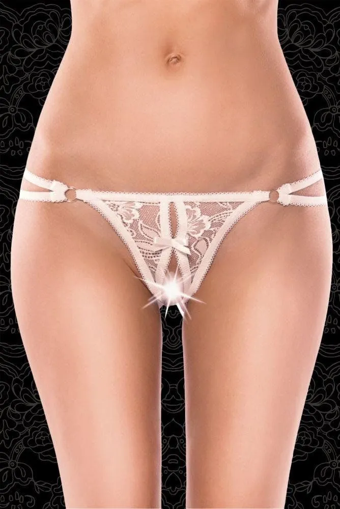 Эротическое стринги контактные flirton 2680 белые в России