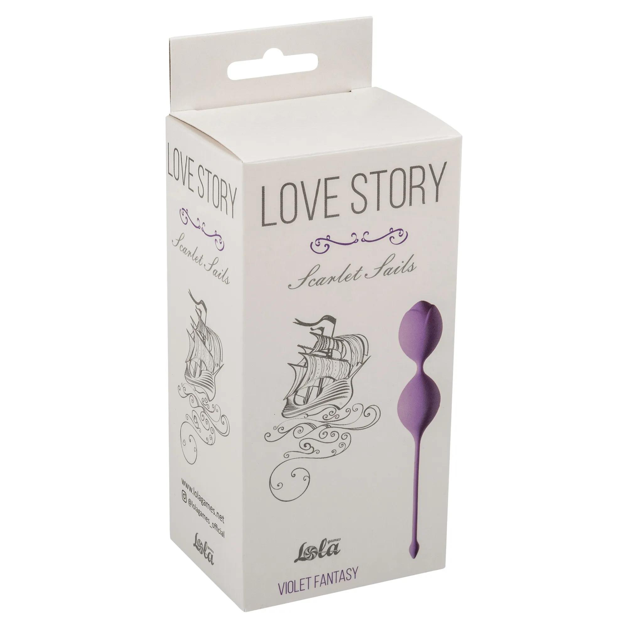 вагинальные шарики love story scarlet sails violet fantasy 3003-05lola в России