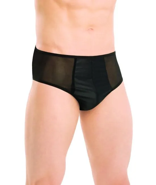 Эротическое трусы мужские со шнуровкой flirton 2921 черные в России