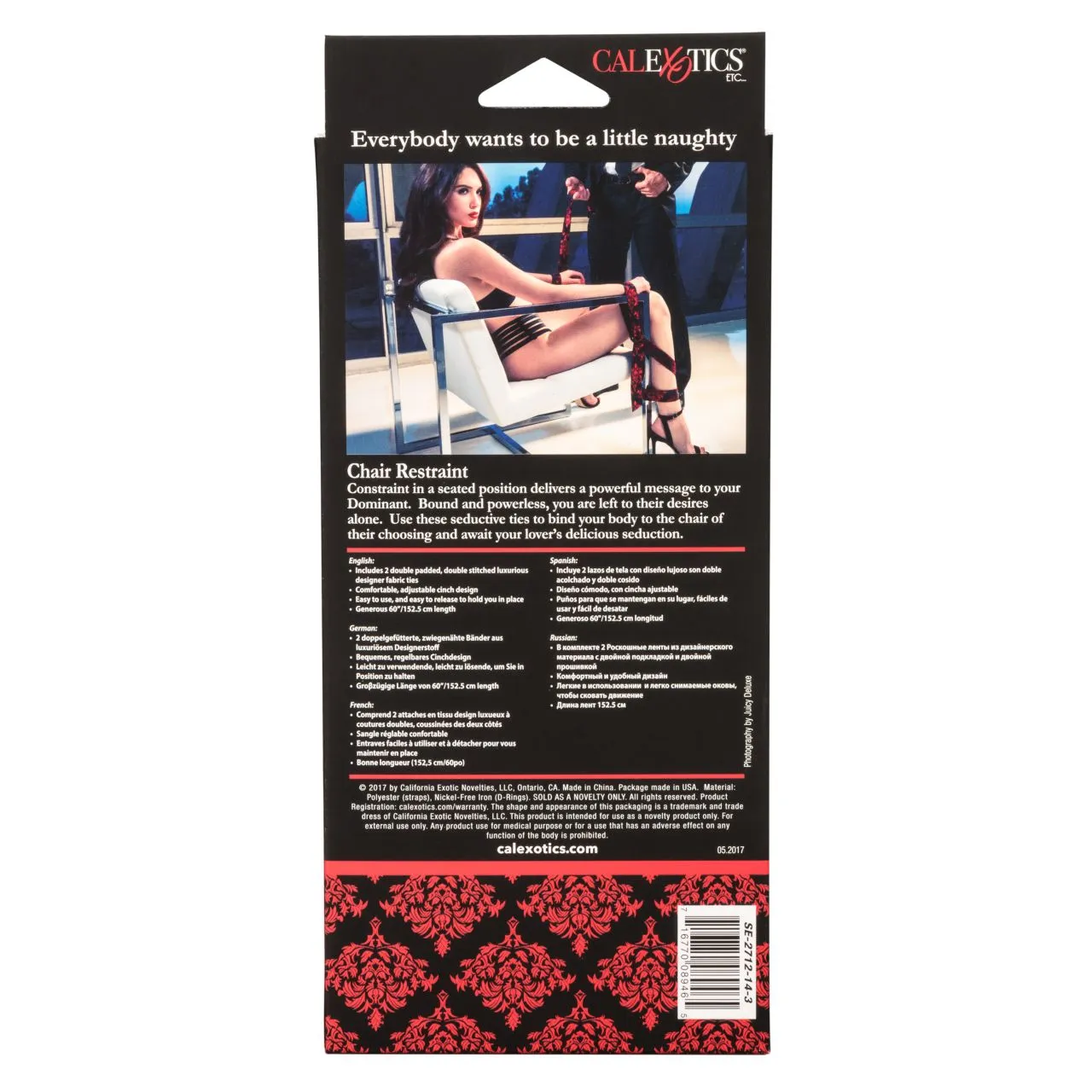 ленты для связывания scandal chair restraint в России