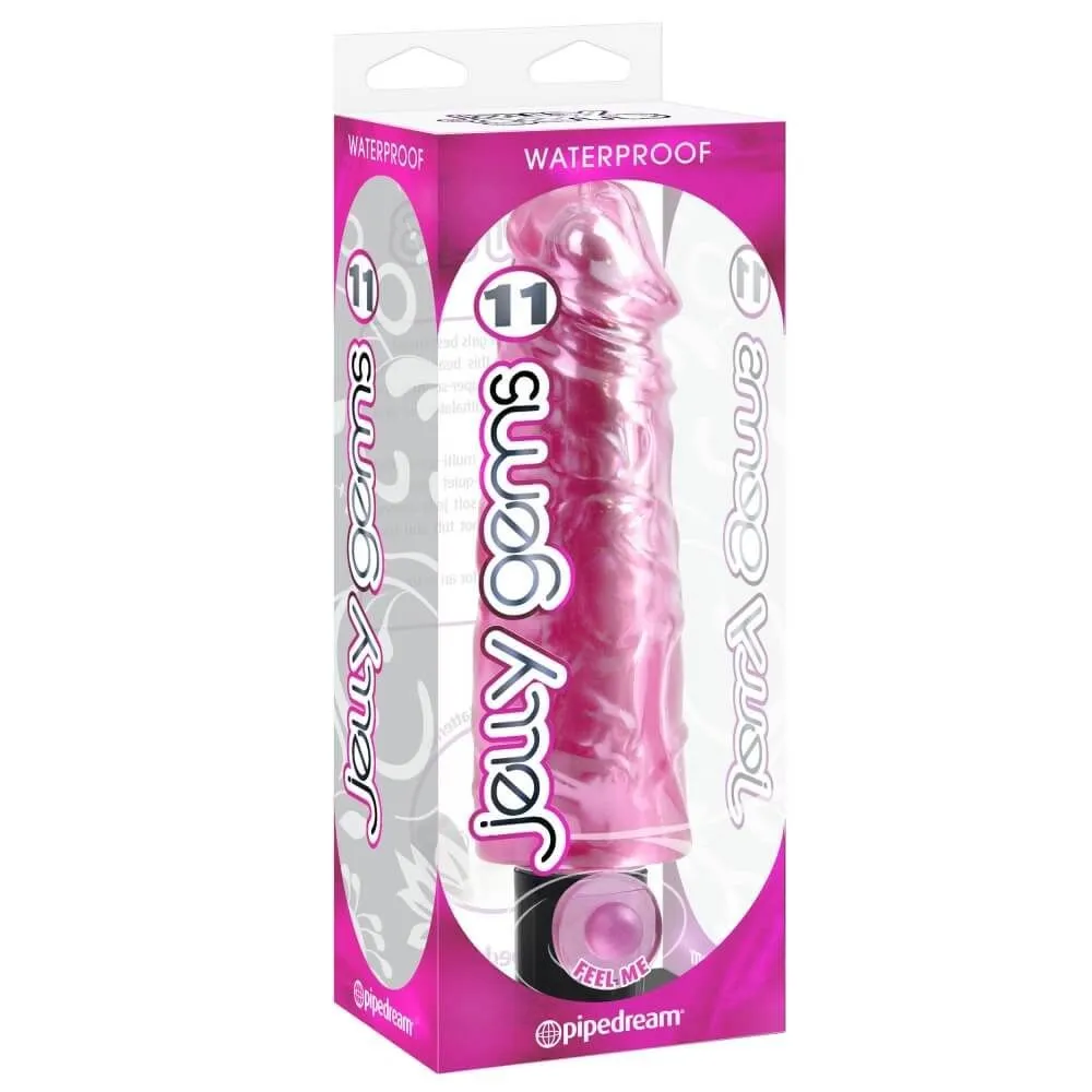 вибратор pipedream jelly gems 11, розовый в России