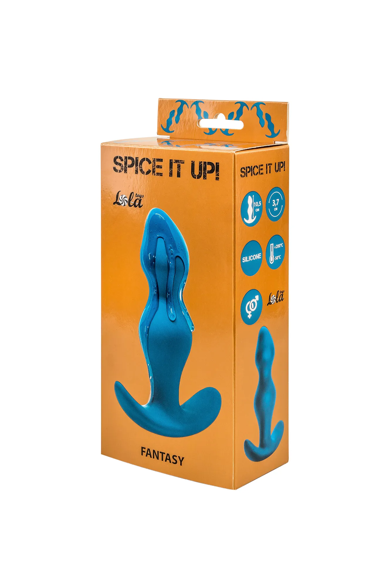 анальная пробка spice it up fantasy dark aquamarine 8006-03lola в России