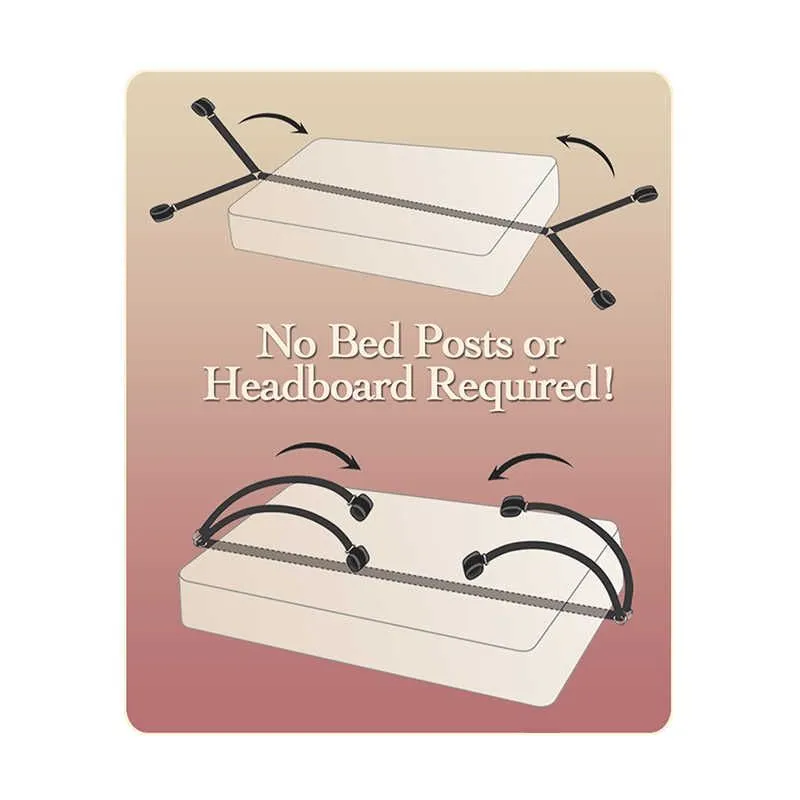 набор для бондажа pipedream bed bindings restraint kit в России