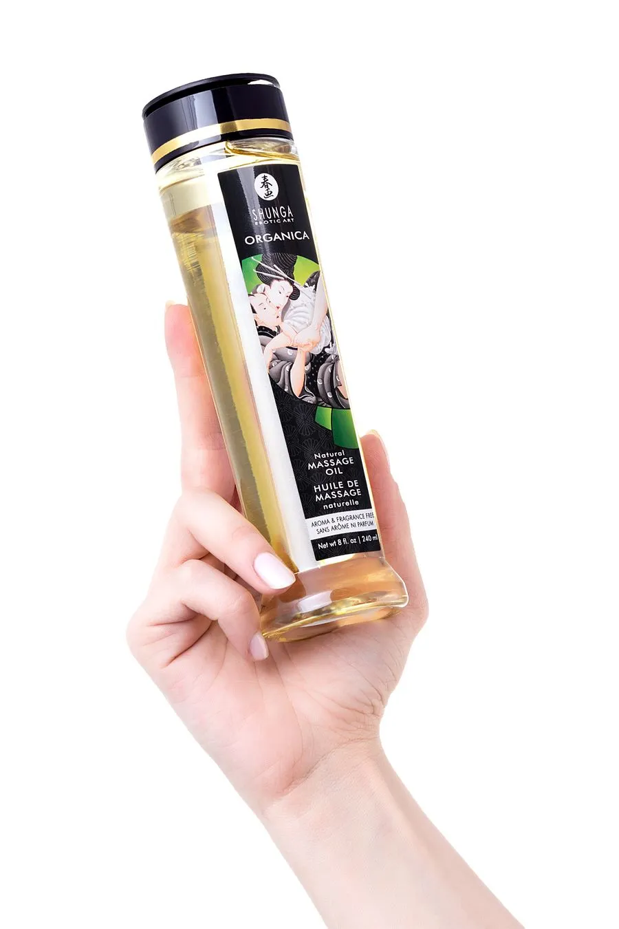 массажное масло shunga без аромата «натуральное» серия органика, 240 мл в России