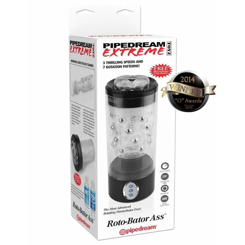 мастурбатор pipedream roto-bator ass, прозрачный в России