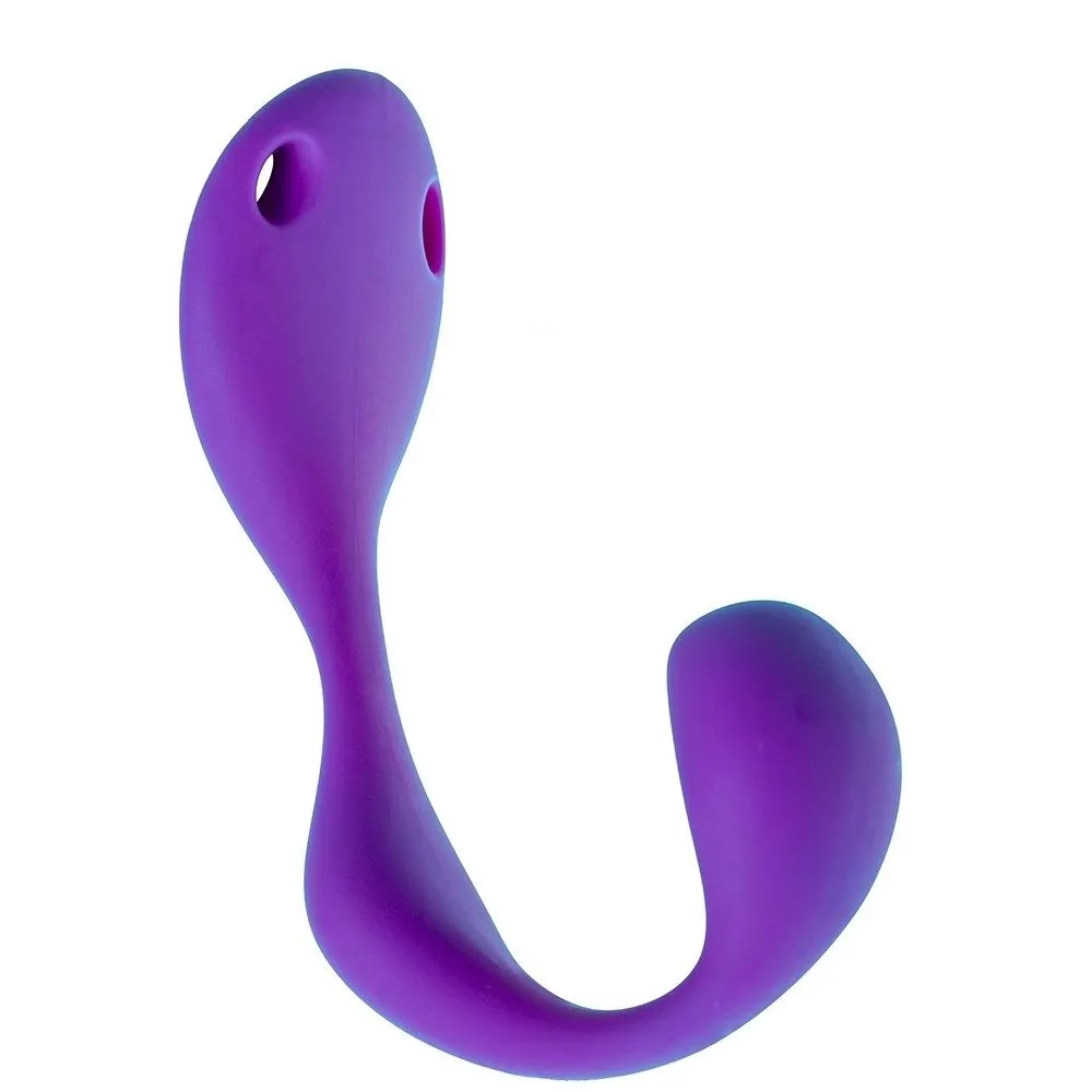 Вибратор Adrien Lastic Mr Hook на ремнях, фиолетовый