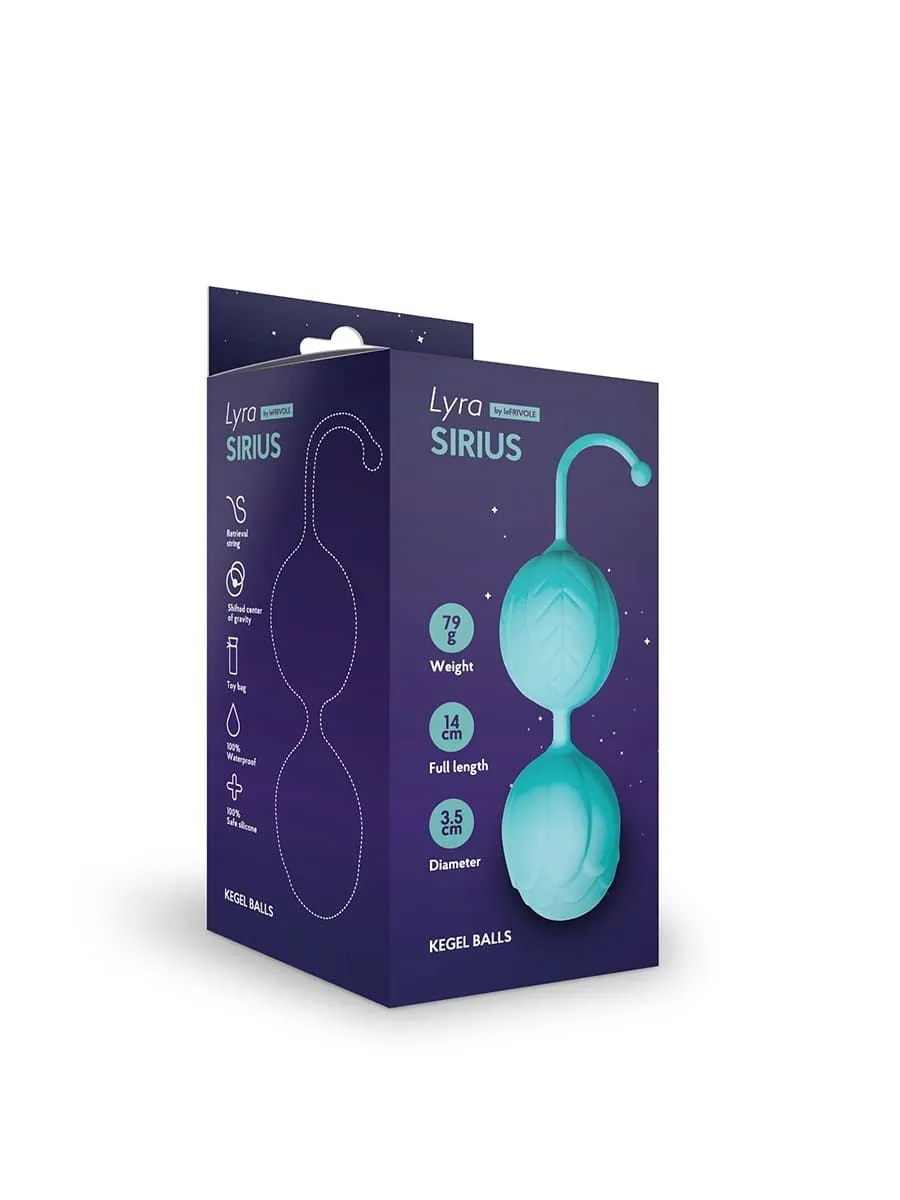 шарики кегеля со смещенным центром тяжести sirius, аквамарин в России