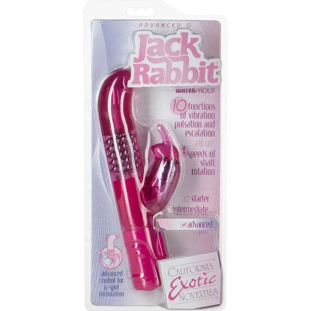 вибратор california exotic novelties advanced g jack rabbit, розовый в России