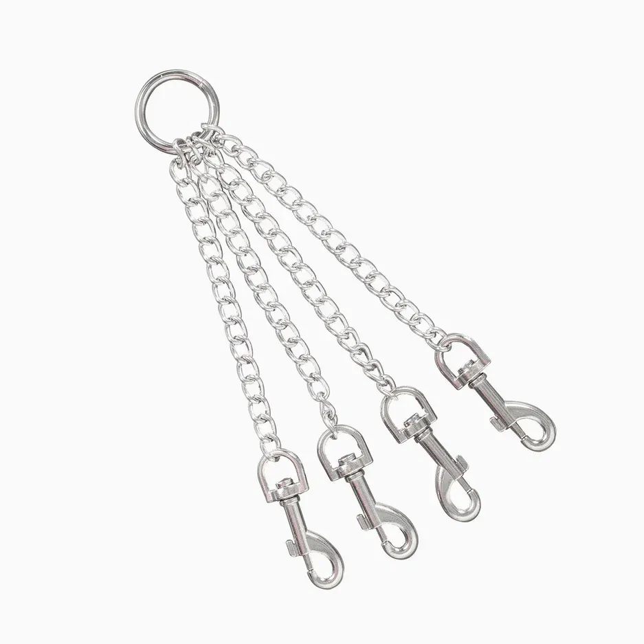 крест из цепи, с карабинами, 35 см в России