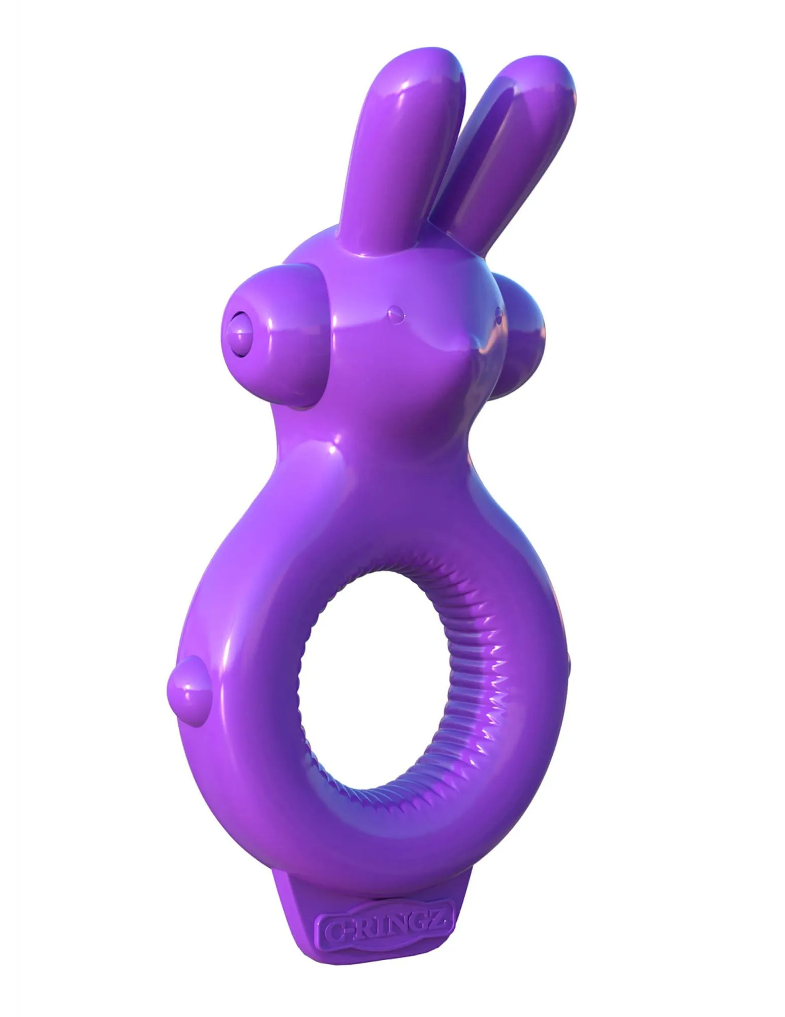 Виброкольцо Pipedream Ultimate Rabbit Ring, фиолетовое