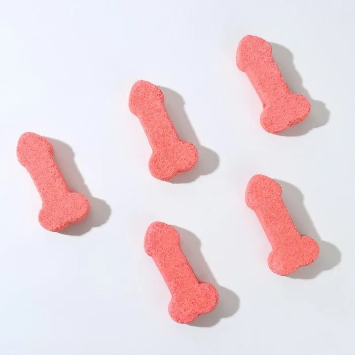 набор бомбочек для ванны в форме мужского достоинства «как у бывшего», 5 шт по 30 г, цитрус в России