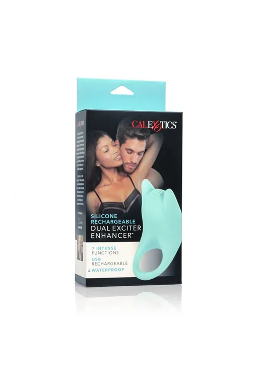 перезаряжаемое эрекционное кольцо silicone rechargeable dual exciter enhancer в России