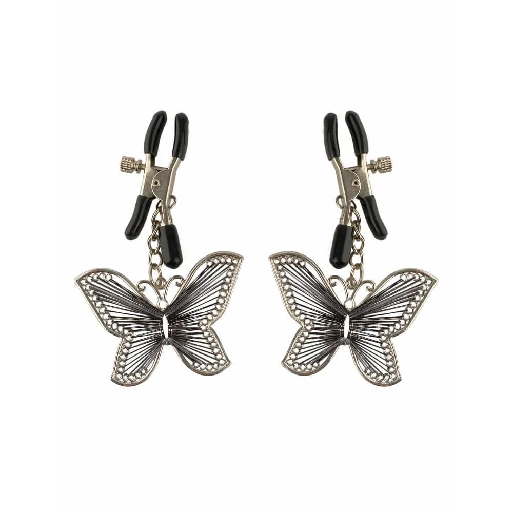 Зажимы для сосков Pipedream Butterfly Nipple Clamps, бабочки