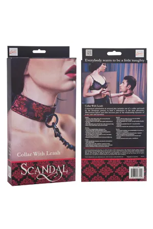 ошейник с поводком scandal collar with leash в России