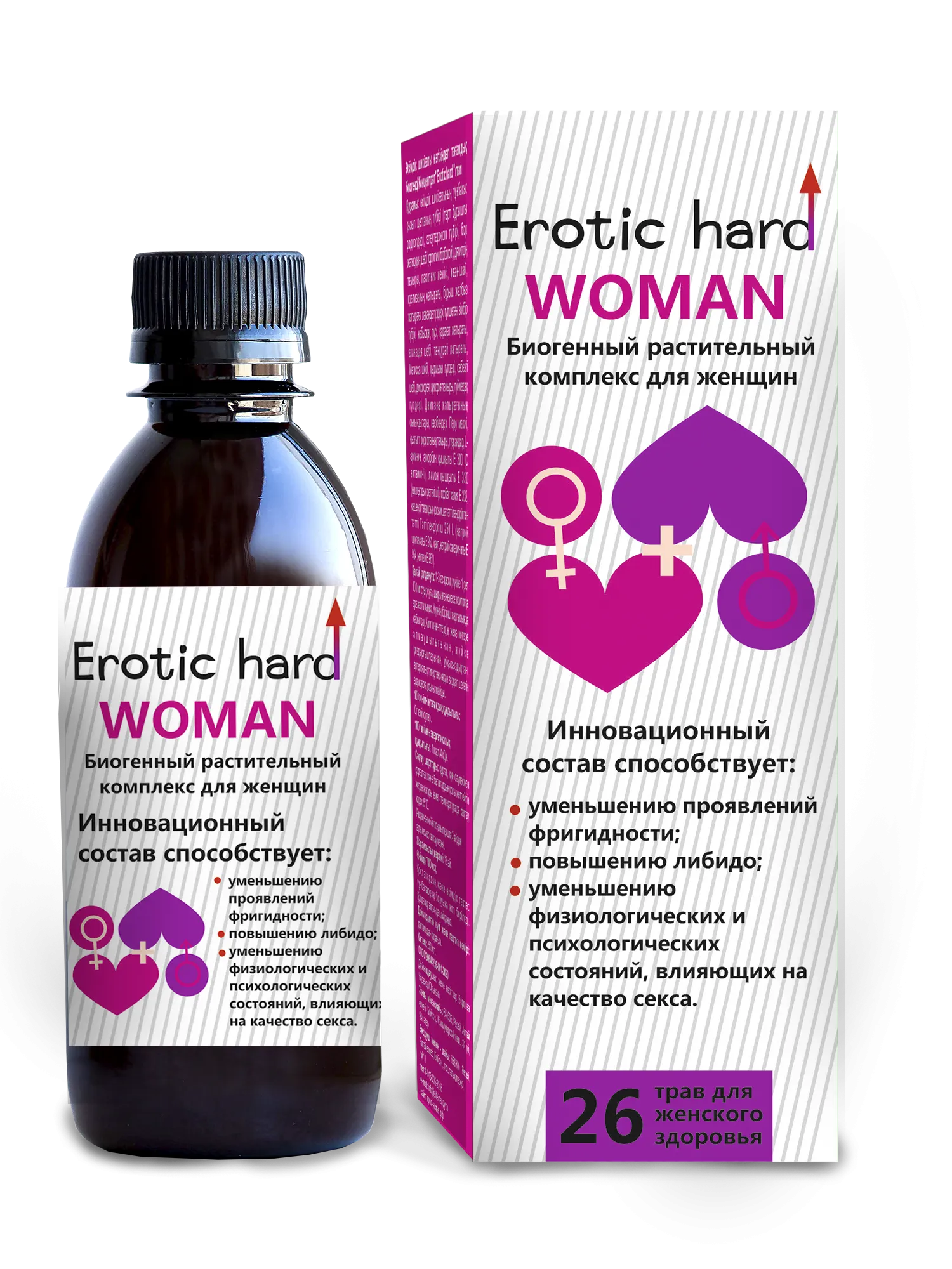 Женский Биогенный Концентрат для Повышения Либидо и Сексуальности"Erotic hard" Woman 5003Eh